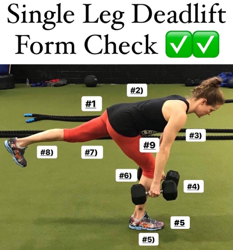 Single Leg Deadlift: Form Tips - Meghan Callaway